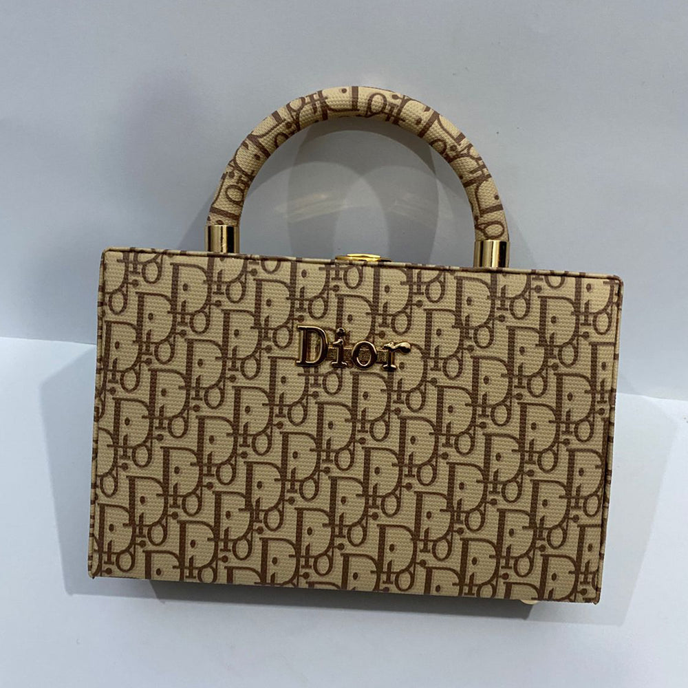 Luxury Women’s Monogram Handbag with Top Handle and Premium Finish