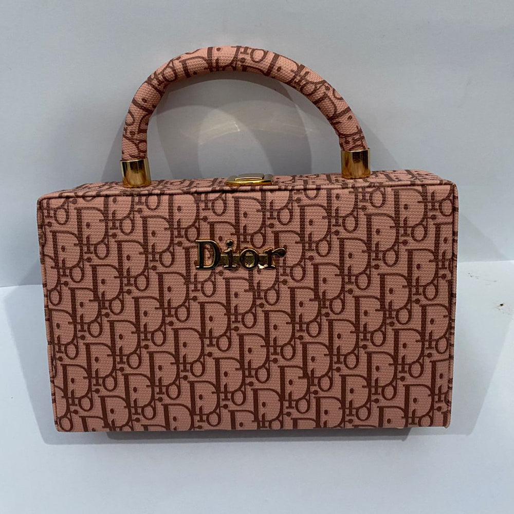 Luxury Women’s Monogram Handbag with Top Handle and Premium Finish