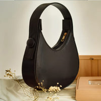 Crescent Hobo Handbag for Women – Stylish Shoulder Bag with Top Handle